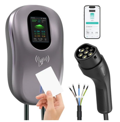 Smart EV Wallbox Charger – 7kW (Type 2)