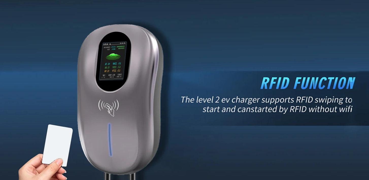 Smart EV Wallbox Charger – 7kW (Type 2)