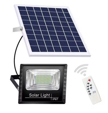 Solar Flood Light 300W 1600lm 600 LEDs Pro Outdoor